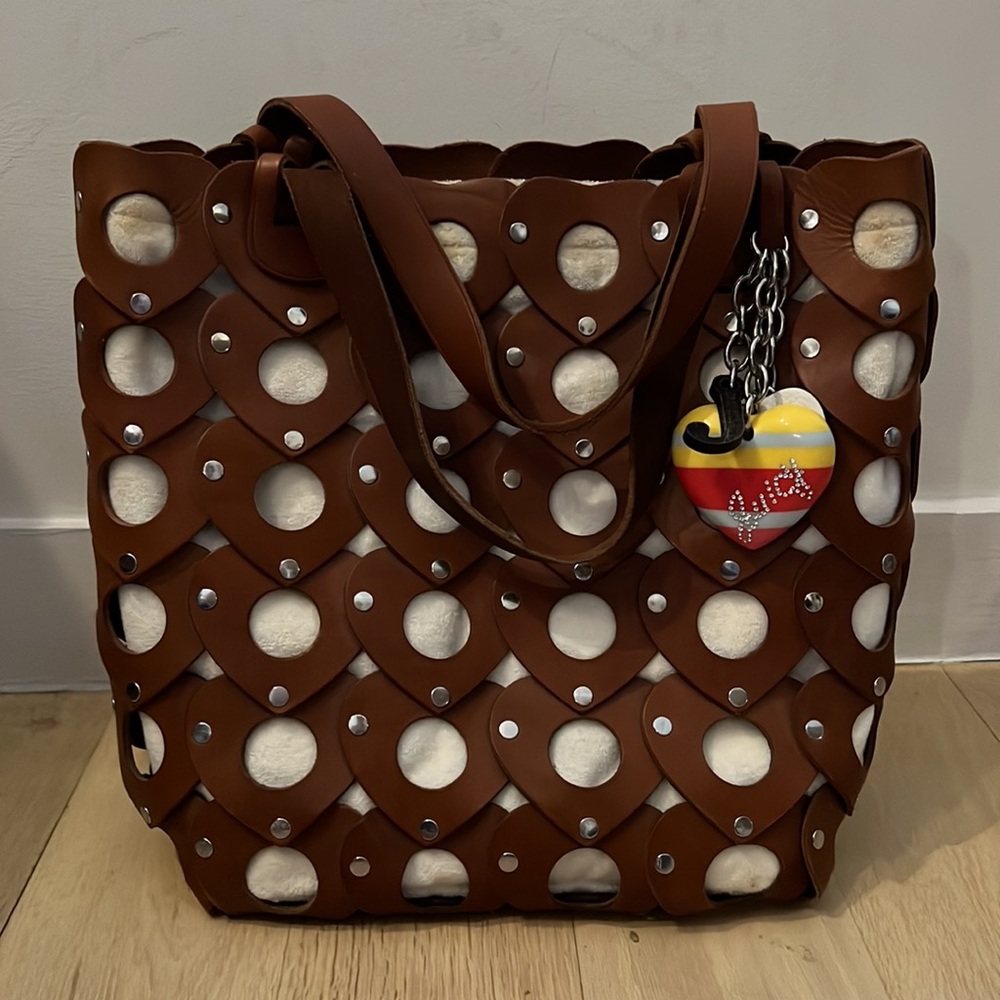 Juicy Couture RARE Leather Tote Bag